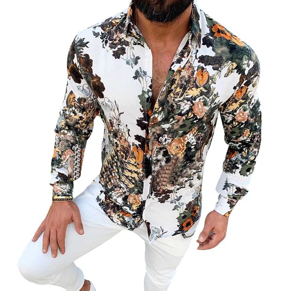 2021 of the floral male holiday printed social affairs shirts buttons fine men suit long autumn blouse fashion rluh, White;black
2021 of the floral male holiday printed social affairs shirts buttons fine men suit long autumn blouse fashion rluh, White;black