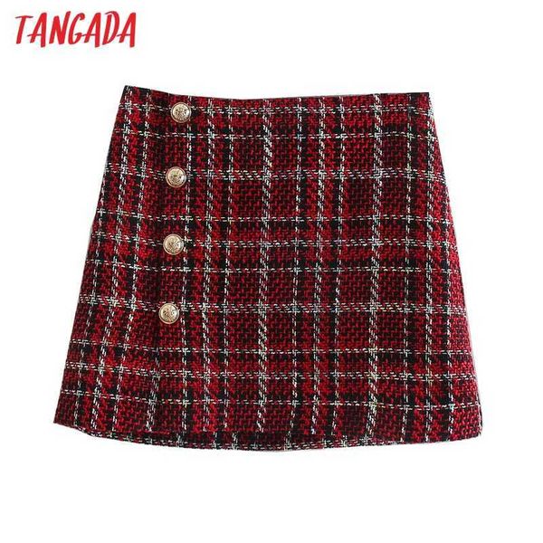 tangada autumn winter women red tweed skirts faldas mujer zipper female mini skirt 3l26 210609, Black
tangada autumn winter women red tweed skirts faldas mujer zipper female mini skirt 3l26 210609, Black