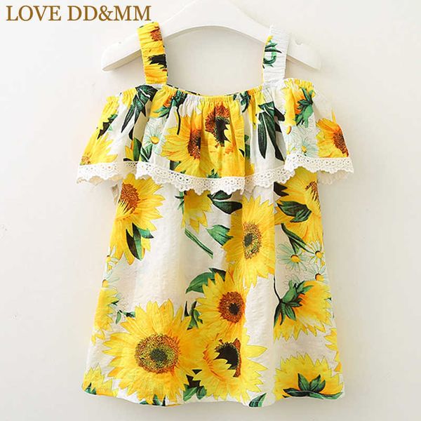 love dd&mm girls dresses summer children's clothing girls fashion small fresh sunflower strap lace dress 210715, Red;yellow
love dd&mm girls dresses summer children's clothing girls fashion small fresh sunflower strap lace dress 210715, Red;yellow