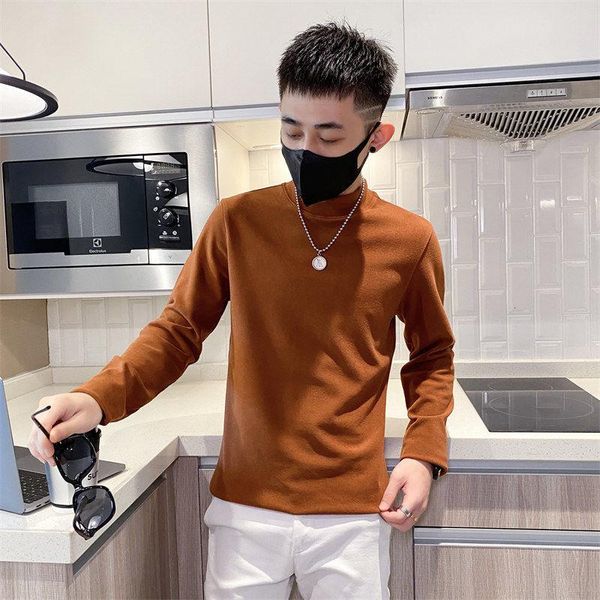 men's sweaters men sweater bottom shirt solid color half a turtleneck long sleeve cultivate one's morality type tidal current the, White;black
men's sweaters men sweater bottom shirt solid color half a turtleneck long sleeve cultivate one's morality type tidal current the, White;black