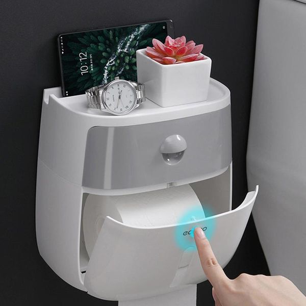 toilet paper holders wall mounted holder waterproof shelf punch roll papers rack creative tissue box bathroom products
toilet paper holders wall mounted holder waterproof shelf punch roll papers rack creative tissue box bathroom products