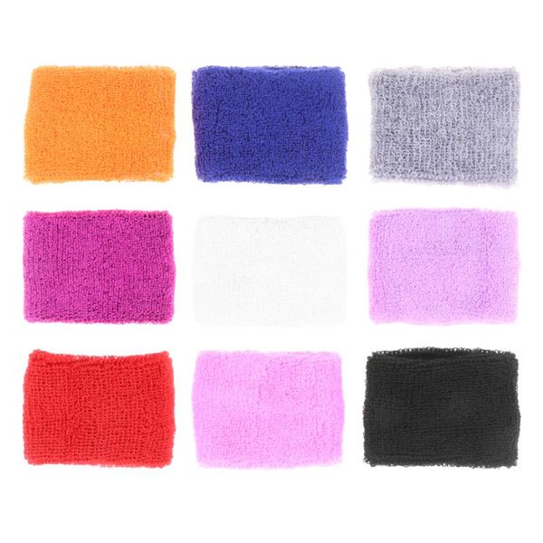 pair of cotton sports wristband sweat-absorbent towel basketball football colored wrist guard stretchy bands for kids, Black;red
pair of cotton sports wristband sweat-absorbent towel basketball football colored wrist guard stretchy bands for kids, Black;red