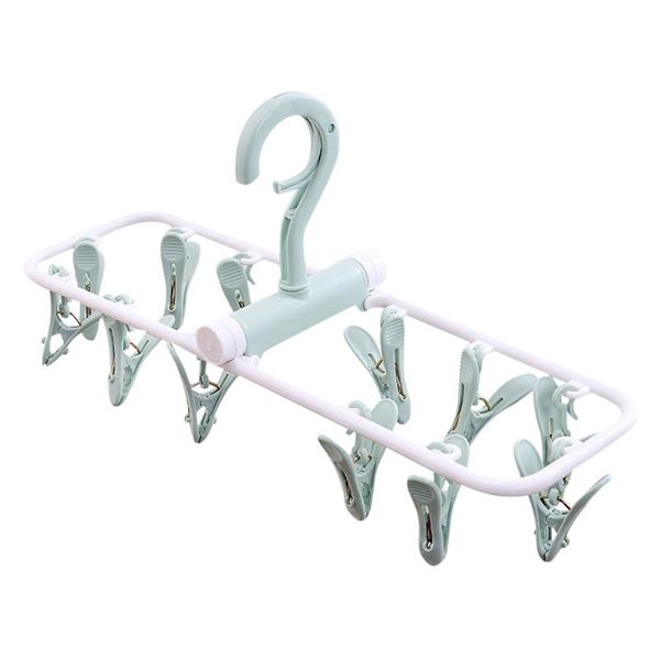 12 clip home storage windproof racks folding drying rack underwear socks clip multi-functional clothes rack hanger sale
12 clip home storage windproof racks folding drying rack underwear socks clip multi-functional clothes rack hanger sale