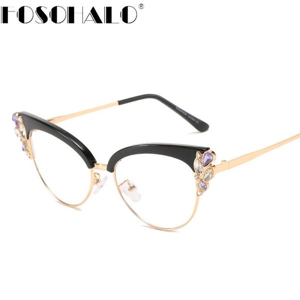 fashion sunglasses frames blue light blocking glasses retro cat eye optical men women prescription clear lens eyeglasses spectacle frame, Black
fashion sunglasses frames blue light blocking glasses retro cat eye optical men women prescription clear lens eyeglasses spectacle frame, Black