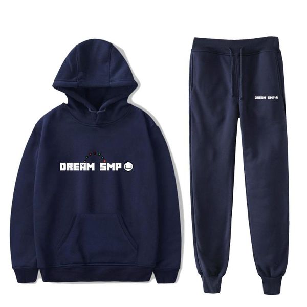 men's tracksuits dream smp spring printing all-match sport hoodie sportswear sweatshirt trouser two-piece suit, Gray
men's tracksuits dream smp spring printing all-match sport hoodie sportswear sweatshirt trouser two-piece suit, Gray