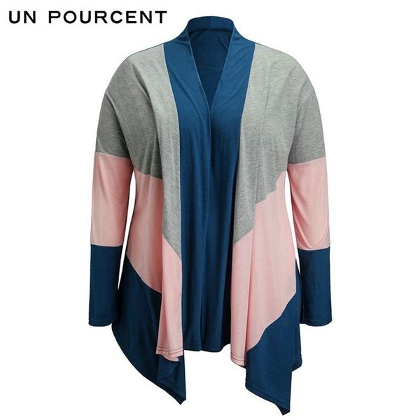 women's knits & tees 2021 spring large size clothing fat casual patchwork contrast color oversized knitted coat cardigan fashion, White
women's knits & tees 2021 spring large size clothing fat casual patchwork contrast color oversized knitted coat cardigan fashion, White
