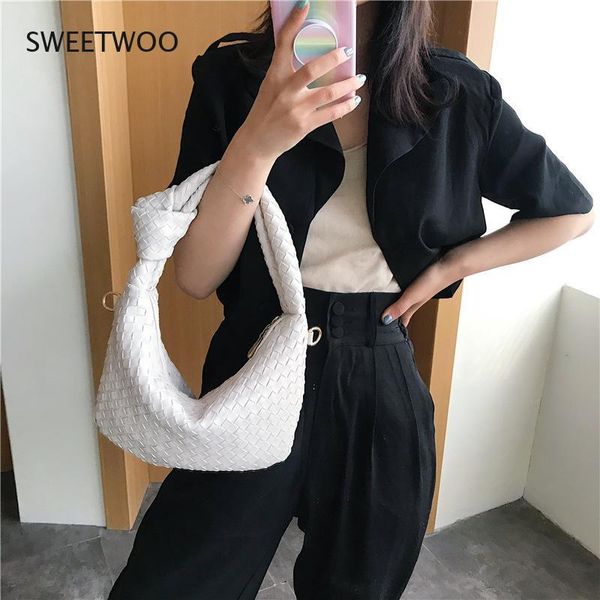 evening bags women shoulder bag pu leather designer handbag for 2021 weave armpit female travel crossbody and purses
evening bags women shoulder bag pu leather designer handbag for 2021 weave armpit female travel crossbody and purses