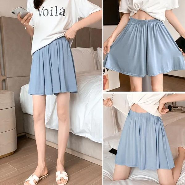 women's shorts modal cotton thin casual loose wide leg pajamas can be worn out harajuku clothes high waist solid fashion summer, White;black
women's shorts modal cotton thin casual loose wide leg pajamas can be worn out harajuku clothes high waist solid fashion summer, White;black