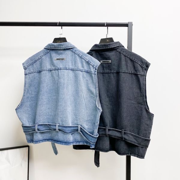 2021 mens womens essentials fog vest denim jacket for woman designer short sleeve ladies sleeveless waistcoat men, Black;white
2021 mens womens essentials fog vest denim jacket for woman designer short sleeve ladies sleeveless waistcoat men, Black;white