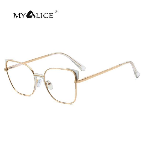 sunglasses myalice brand designer glasses for women men anti blue light round eyeweartransparent computer frame block eyeglass, White;black
sunglasses myalice brand designer glasses for women men anti blue light round eyeweartransparent computer frame block eyeglass, White;black