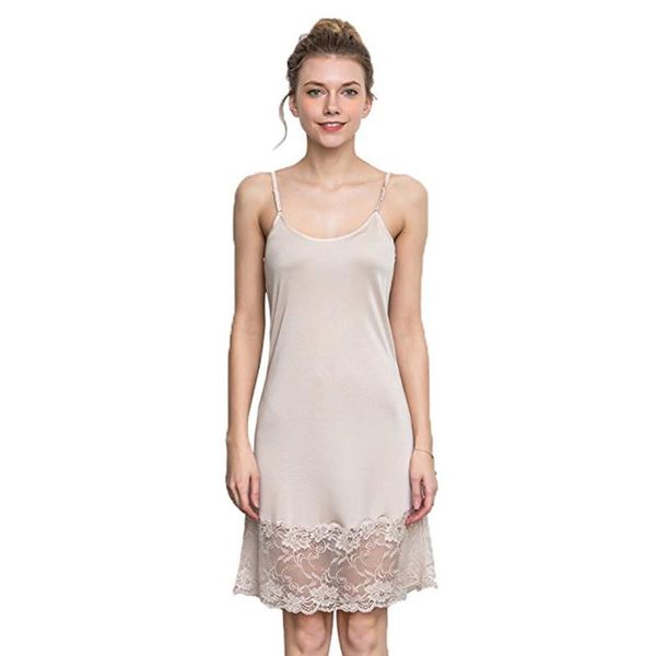 women's sleepwear hoffen 2021 spring summer mulberry silk full slip underdress lace petticoat slim fit solid underskirt ws266, Black;red
women's sleepwear hoffen 2021 spring summer mulberry silk full slip underdress lace petticoat slim fit solid underskirt ws266, Black;red