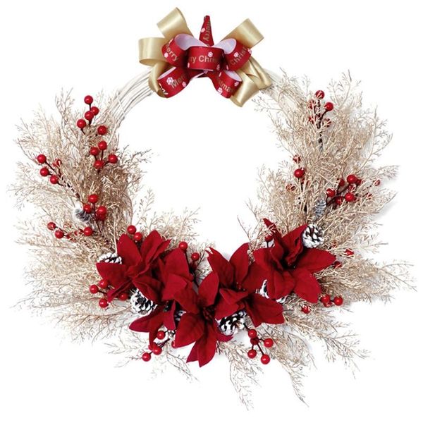 christmas decorations artificial golden mist wreath for front door wall window fireplace farmhouse home decoration
christmas decorations artificial golden mist wreath for front door wall window fireplace farmhouse home decoration