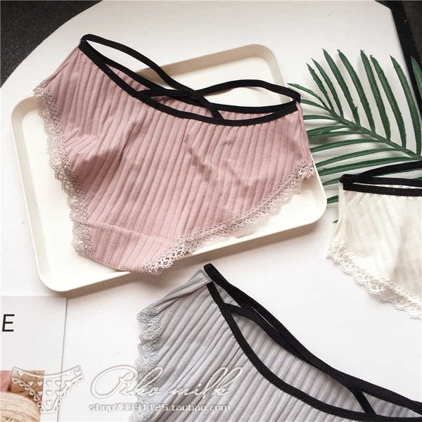 women's panties sp&city solid striped cotton underwear women lovely cross lace side seamless briefs breathable menstrual lingerie, Black;white
women's panties sp&city solid striped cotton underwear women lovely cross lace side seamless briefs breathable menstrual lingerie, Black;white