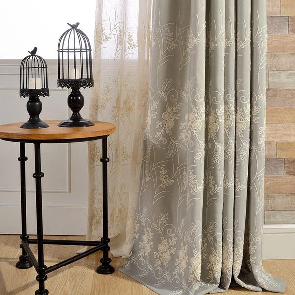 curtain & drapes retro pastoral style cotton and linen embroidered decorative custom curtains for living dining room bedroom
curtain & drapes retro pastoral style cotton and linen embroidered decorative custom curtains for living dining room bedroom