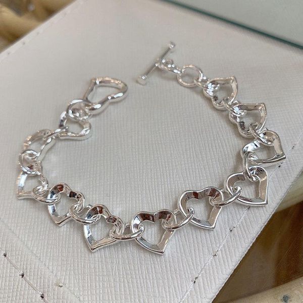 charm bracelets lovoacc korean hollow irregular love heart chain for women ladies silver color alloy ot clasp accessories, Golden;silver
charm bracelets lovoacc korean hollow irregular love heart chain for women ladies silver color alloy ot clasp accessories, Golden;silver