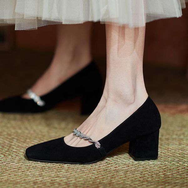 dress shoes beautiful ribbon design genuine leather women heels spring fashion high heel basic walking, Black
dress shoes beautiful ribbon design genuine leather women heels spring fashion high heel basic walking, Black