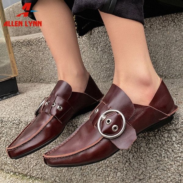 allenlynn new lady 2020 fashion decorate shoes woman quality all genuine leather flats women design pointed toe loafers v3z8#, Black
allenlynn new lady 2020 fashion decorate shoes woman quality all genuine leather flats women design pointed toe loafers v3z8#, Black
