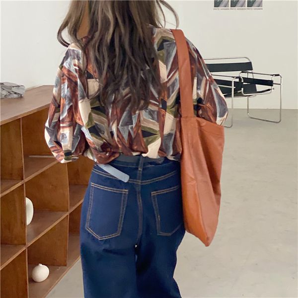 cyjr harajuku loose the whole game 2021 female retro casual shirt ol sweet new stylish impression of vintage elegant 6hhg, White;black
cyjr harajuku loose the whole game 2021 female retro casual shirt ol sweet new stylish impression of vintage elegant 6hhg, White;black