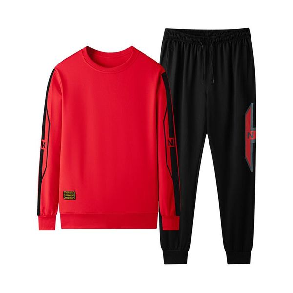 running sets cotton sports suit men's spring and summer short-sleeved t-shirt casual trousers plus size loose sweater 2 two-piece sui, Black;blue
running sets cotton sports suit men's spring and summer short-sleeved t-shirt casual trousers plus size loose sweater 2 two-piece sui, Black;blue