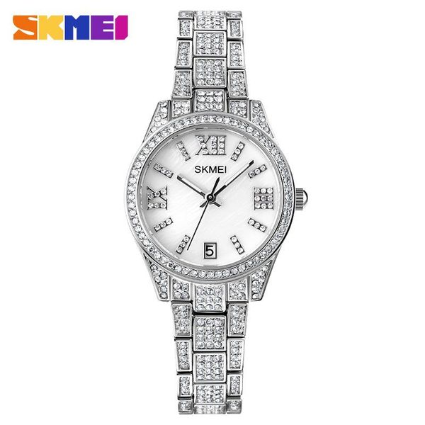 wristwatches luxury gold diamond ladies watch quartz fashion and elegance skmei 1741 women watches, Slivery;brown
wristwatches luxury gold diamond ladies watch quartz fashion and elegance skmei 1741 women watches, Slivery;brown