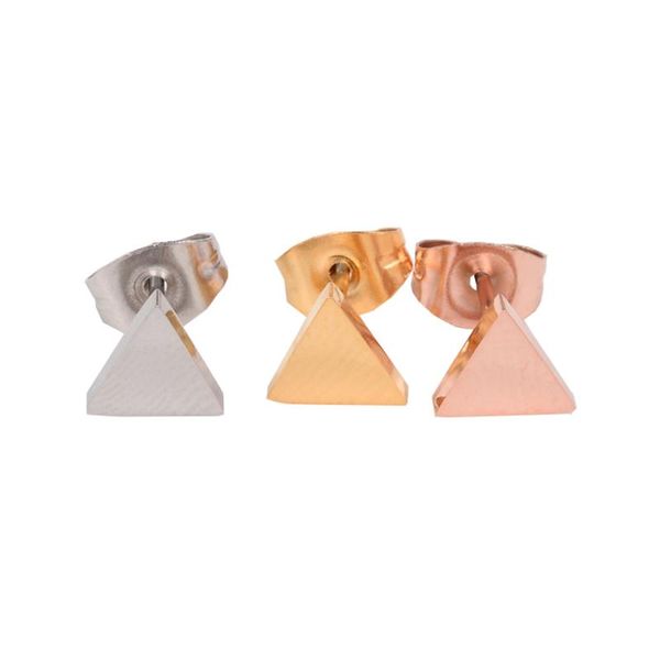 stud 18kgp titanium steel triangle earrings for women geometric party ear jewelry gift, Golden;silver
stud 18kgp titanium steel triangle earrings for women geometric party ear jewelry gift, Golden;silver