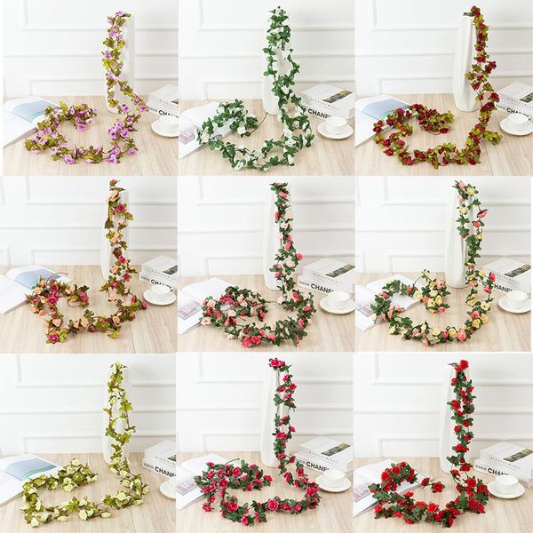 decorative flowers & wreaths 5pcs 2.5m artificial flower garland fake rose hanging vines for home el office wedding party birthday decor
decorative flowers & wreaths 5pcs 2.5m artificial flower garland fake rose hanging vines for home el office wedding party birthday decor