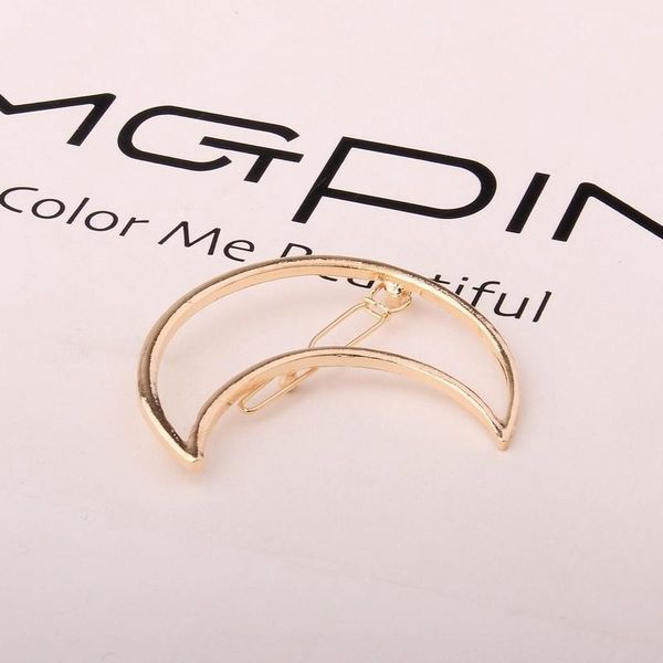 hair clips & barrettes girls triangle moon hairpins for women metal lip round accessories, Golden;silver
hair clips & barrettes girls triangle moon hairpins for women metal lip round accessories, Golden;silver
