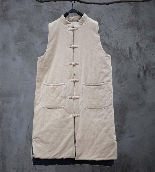 women's vests winter sleeveless thicking warm long outerwear & coats women mandarin collar pure colors cotton thicken casual vest, Black;white
women's vests winter sleeveless thicking warm long outerwear & coats women mandarin collar pure colors cotton thicken casual vest, Black;white