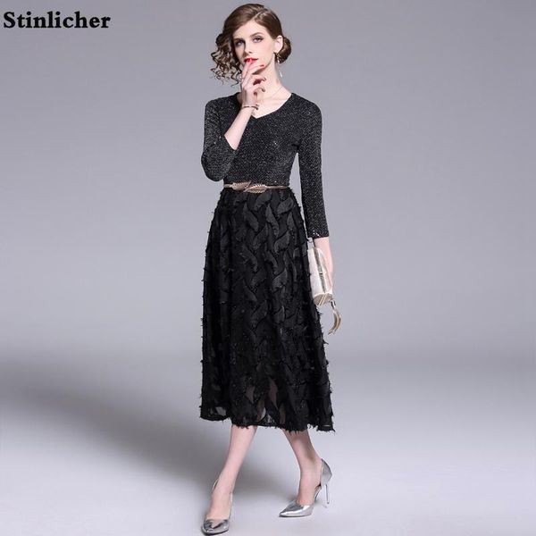 casual dresses runway fashion shiny sequin dress women v-neck slim feather tassel long party ladies black bodycon vestidos robe, Black;gray
casual dresses runway fashion shiny sequin dress women v-neck slim feather tassel long party ladies black bodycon vestidos robe, Black;gray