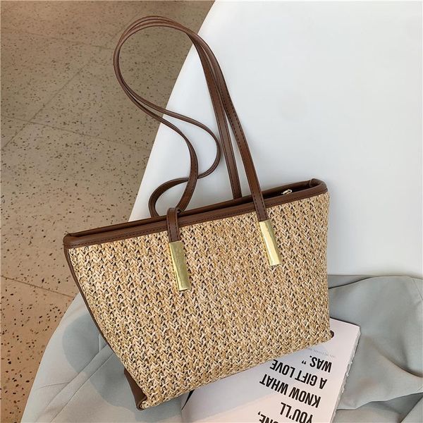 evening bags straw totes for women 2021 luxury designer handbag vintage pu patchwork shoulder women's hand
evening bags straw totes for women 2021 luxury designer handbag vintage pu patchwork shoulder women's hand