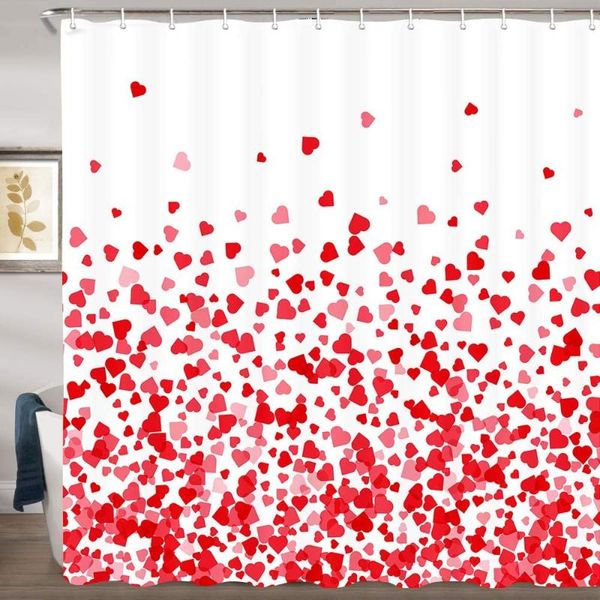 shower curtains heart curtain valentine's day falling red fabric bathroom with 12 hooks waterproof set 72x72
shower curtains heart curtain valentine's day falling red fabric bathroom with 12 hooks waterproof set 72x72