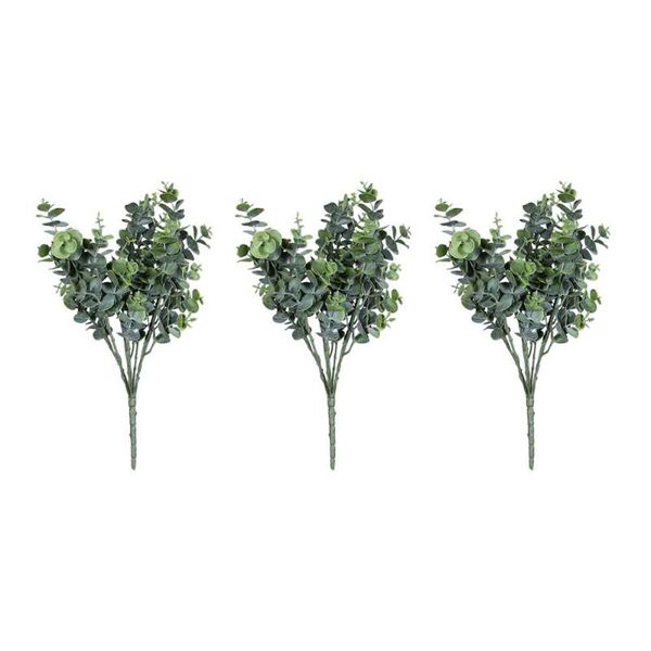 decorative flowers & wreaths artificial eucalyptus bush stem plastic simulation leaves bouquet tree branches home wedding decoration props
decorative flowers & wreaths artificial eucalyptus bush stem plastic simulation leaves bouquet tree branches home wedding decoration props