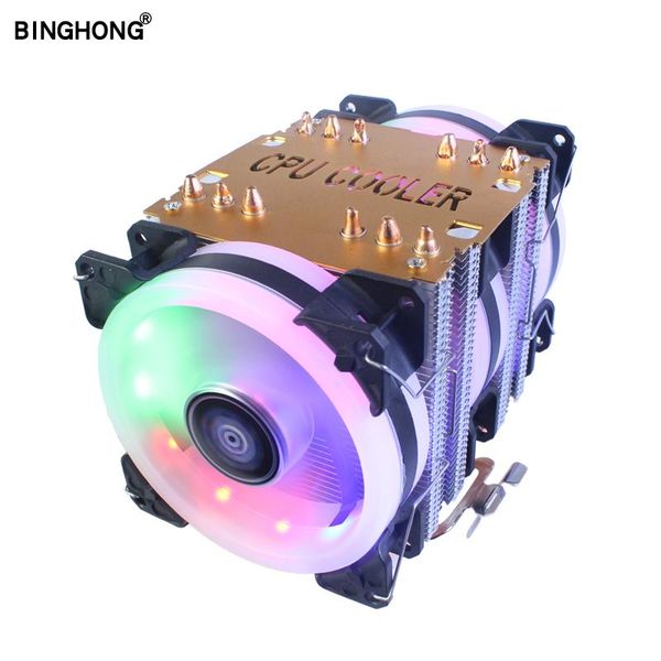 fans & coolings stamped double tower colorful lights 6 copper tube cpu radiator pwm4 pin 775 1155 1366 2011 deskcomputer motherboard fan
fans & coolings stamped double tower colorful lights 6 copper tube cpu radiator pwm4 pin 775 1155 1366 2011 deskcomputer motherboard fan