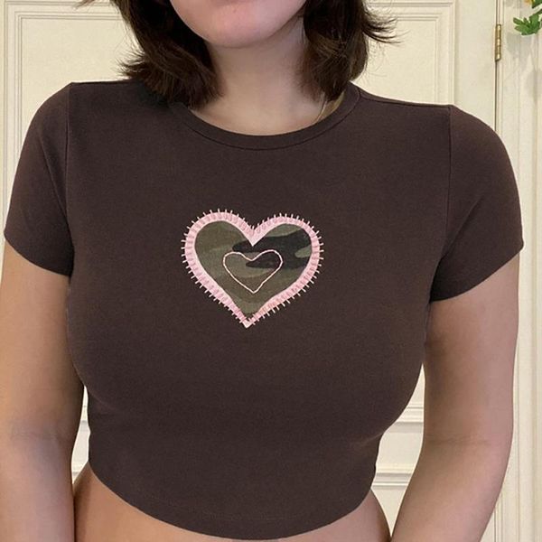 women's t-shirt embroidery heart shape women basic short sleeve o neck slim tshirt for pullover t shirt crop femme t-shirts, White
women's t-shirt embroidery heart shape women basic short sleeve o neck slim tshirt for pullover t shirt crop femme t-shirts, White