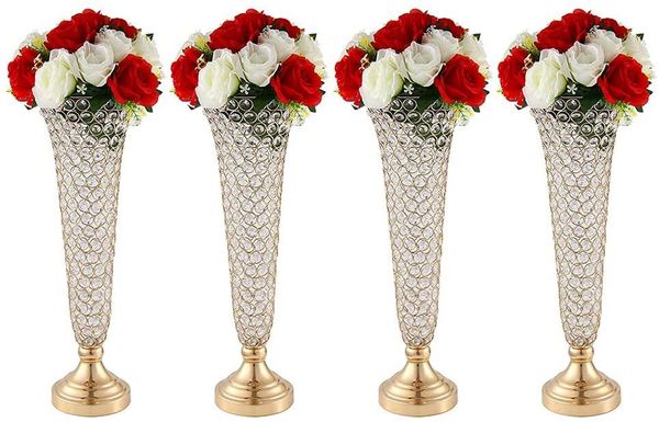 vases 6pcs wedding gold crystal flower vase, meta stand for tablearrangement, and event reception ta
vases 6pcs wedding gold crystal flower vase, meta stand for tablearrangement, and event reception ta