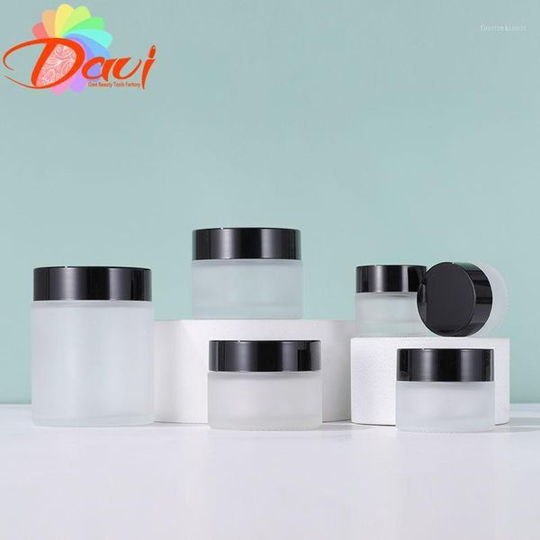 storage bottles & jars 10pcs/lot black metal lid frosted glass face/hand cream mask lotion gel jar pots bottle refillable container cosmetic
storage bottles & jars 10pcs/lot black metal lid frosted glass face/hand cream mask lotion gel jar pots bottle refillable container cosmetic