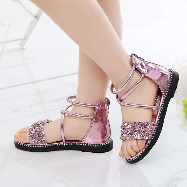 sandals children's gladiator beach sandal big girl kids summer shoe little flat fashion glitter leather 3 5 7 8 10 12 year, Black;red
sandals children's gladiator beach sandal big girl kids summer shoe little flat fashion glitter leather 3 5 7 8 10 12 year, Black;red