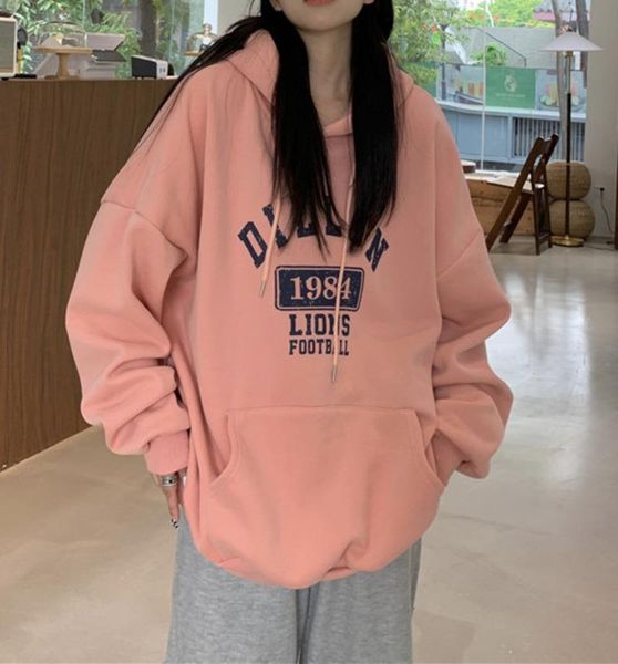 women's hoodies & sweatshirts loose lazy style versatile printed hoodie winter small plush thickened jacket fashion, Black
women's hoodies & sweatshirts loose lazy style versatile printed hoodie winter small plush thickened jacket fashion, Black