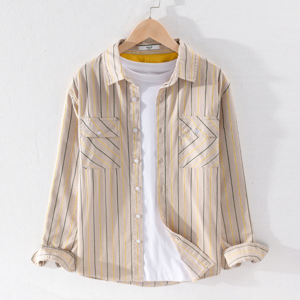 2021 new primavera e vero manga comprida de algodo listra casual marca camisa masculina moda confortvel camisas d4i4, White
2021 new primavera e vero manga comprida de algodo listra casual marca camisa masculina moda confortvel camisas d4i4, White