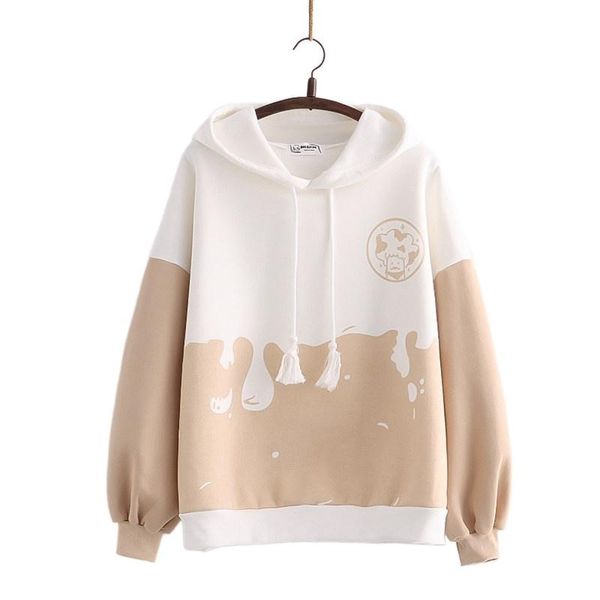 women's hoodies & sweatshirts 2021 winter fleece women cartoon print kawaii cute hoody japan style sweet ladies drawstring pullover, Black
women's hoodies & sweatshirts 2021 winter fleece women cartoon print kawaii cute hoody japan style sweet ladies drawstring pullover, Black