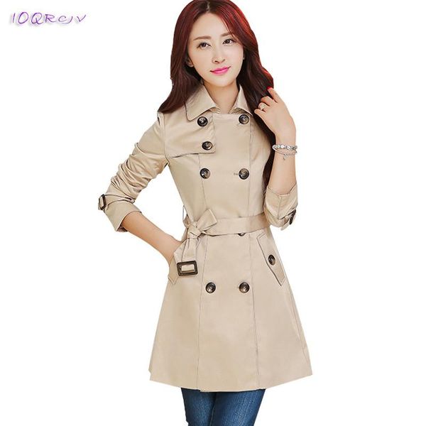 women's trench coats spring autumn windbreaker women coat plus size female belt slim casual long ioqrcjv t278, Tan;black
women's trench coats spring autumn windbreaker women coat plus size female belt slim casual long ioqrcjv t278, Tan;black