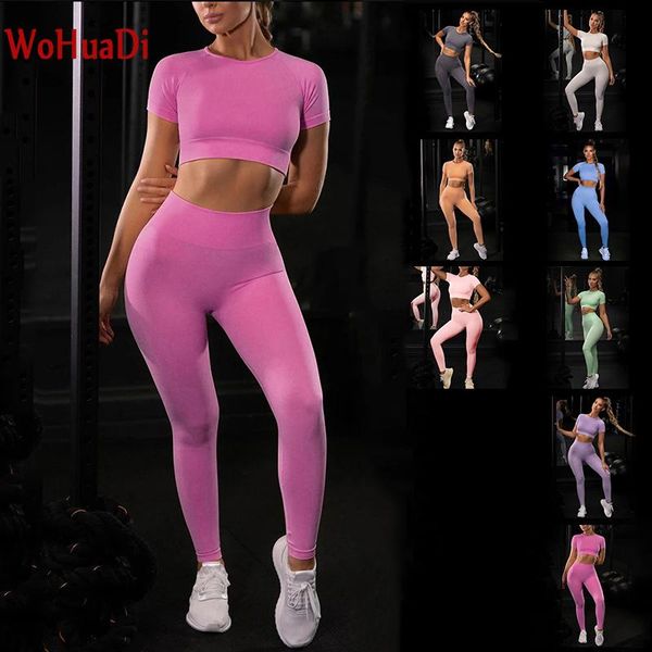 wohuadi fitness sportswear women's clothing seamless sport suit gym workout female yoga set crop shirt leggings push up
wohuadi fitness sportswear women's clothing seamless sport suit gym workout female yoga set crop shirt leggings push up