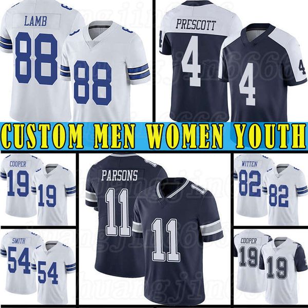 custom 4 dak prescott 11 micah parsons mens 88 ceedee lamb football jersey cole beasley leighton vander esch amari cooper trevon diggs women, Black;red
custom 4 dak prescott 11 micah parsons mens 88 ceedee lamb football jersey cole beasley leighton vander esch amari cooper trevon diggs women, Black;red