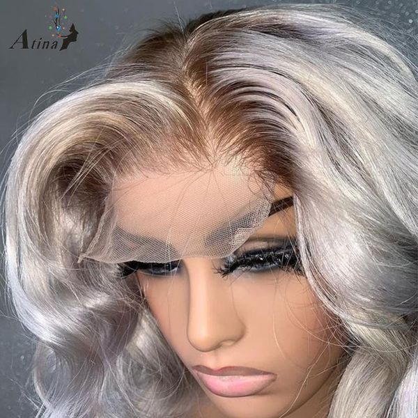 lace wigs pre plucked glueless ombre 613 blonde colored body wave hd transparent human hair remy wig for black women 180 density, Black;brown
lace wigs pre plucked glueless ombre 613 blonde colored body wave hd transparent human hair remy wig for black women 180 density, Black;brown