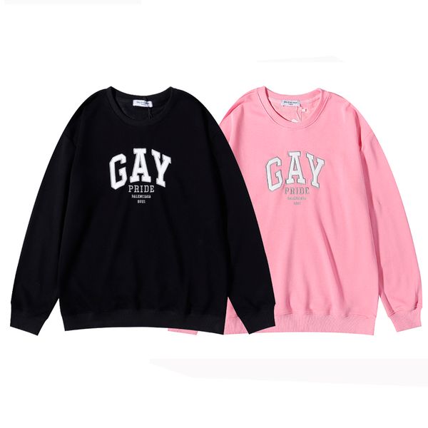 european and american style fashion women's hoodies sweatshirts pride ladies designer clothes lovers coat mens sweater, Black
european and american style fashion women's hoodies sweatshirts pride ladies designer clothes lovers coat mens sweater, Black