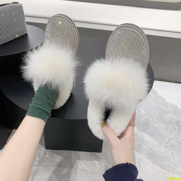 boots bling crystal winter snow women for flat heels rhinestones diamonds cow suede warm plush shoes woman, Black
boots bling crystal winter snow women for flat heels rhinestones diamonds cow suede warm plush shoes woman, Black