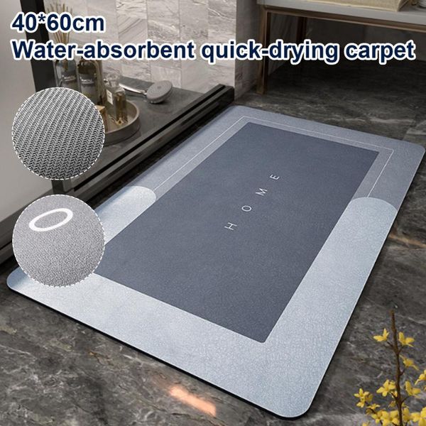 bath mats super absorbent mat quick drying bathroom carpet modern simple non-slip floor home oil-proof kitchen 60x40cm
bath mats super absorbent mat quick drying bathroom carpet modern simple non-slip floor home oil-proof kitchen 60x40cm