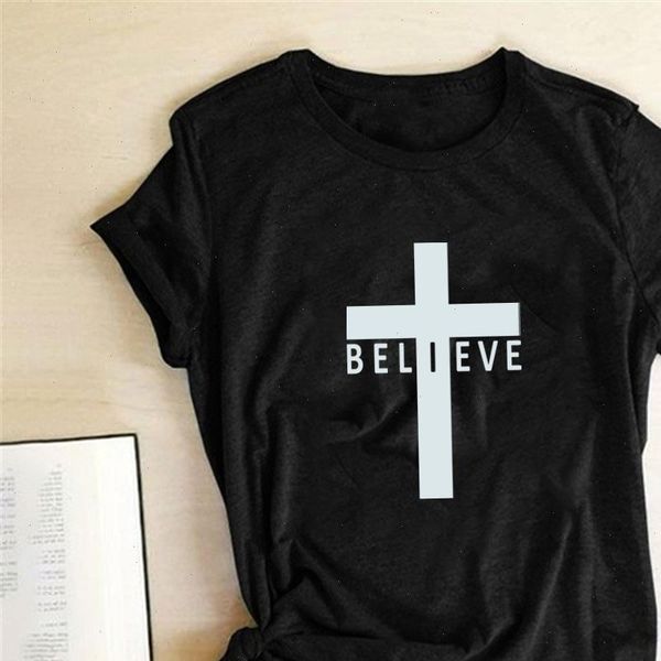 cross believe printing t shirts women shirts summer woman clothes casual femme graphic tees aesthetic o neck mujer camisetas, White
cross believe printing t shirts women shirts summer woman clothes casual femme graphic tees aesthetic o neck mujer camisetas, White