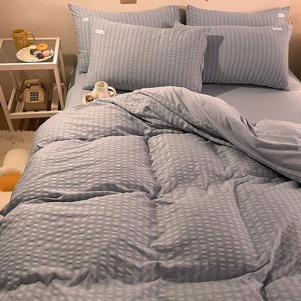 bedding sets seersucker set luxury king size nordic bed cover sheets and pillowcases bedspreads for single double 150
bedding sets seersucker set luxury king size nordic bed cover sheets and pillowcases bedspreads for single double 150