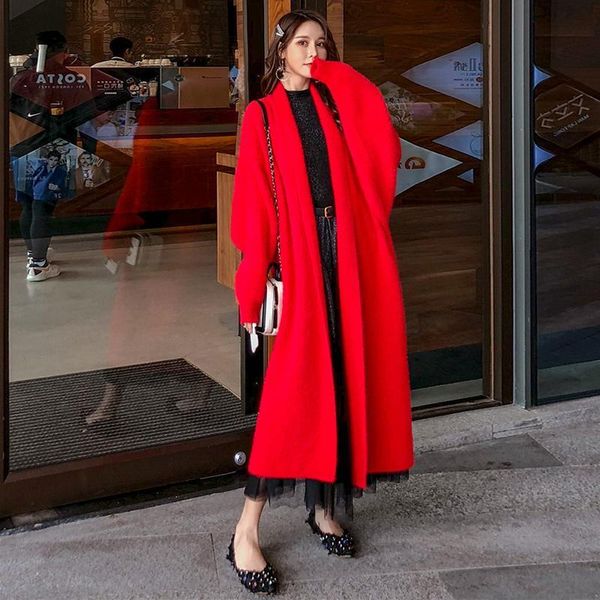 2021 new women autumn winter faux mink veet cardigan female loose batwing sleeve long coat knitted sweater outerwear n214br0j, White;black
2021 new women autumn winter faux mink veet cardigan female loose batwing sleeve long coat knitted sweater outerwear n214br0j, White;black